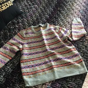 J.Crew Fair Isle Sweater Size XL